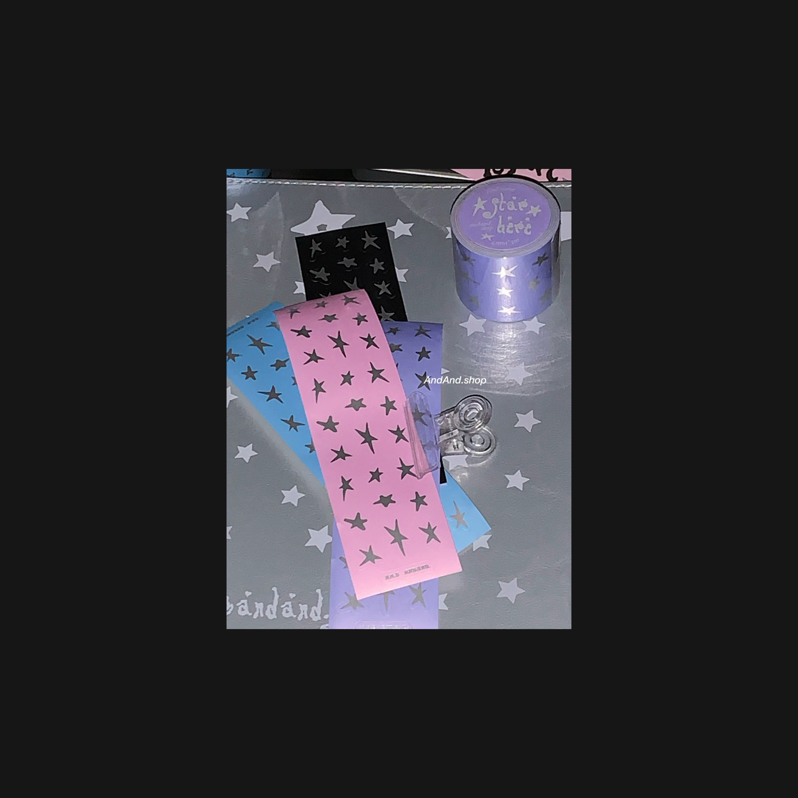 AndAnd. - Dream Series Silver Foil Sticker Roll