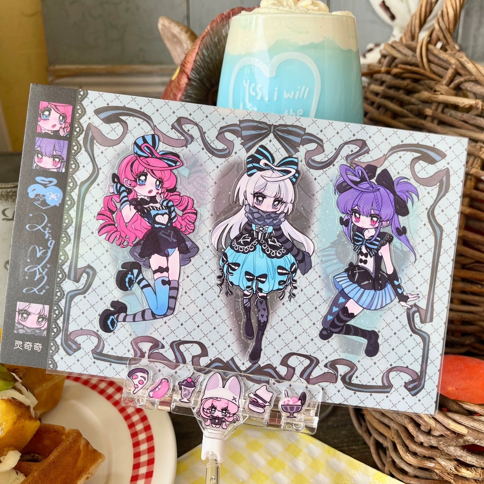 LIN QIQI - WONDERLAND BEGINS STICKER SHEETS
