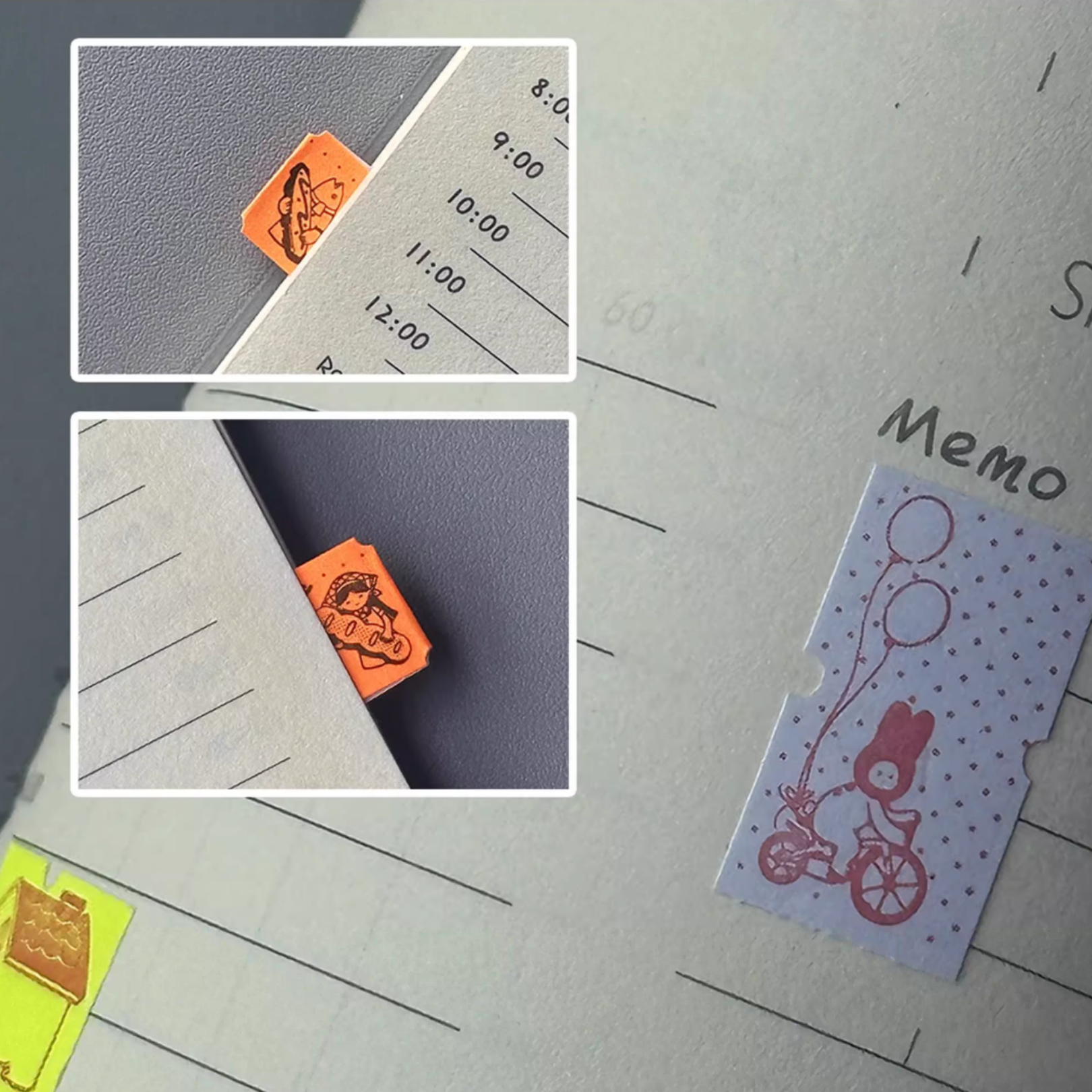 Galactic Messenger - Showa Supermarket Label Sticker Roll