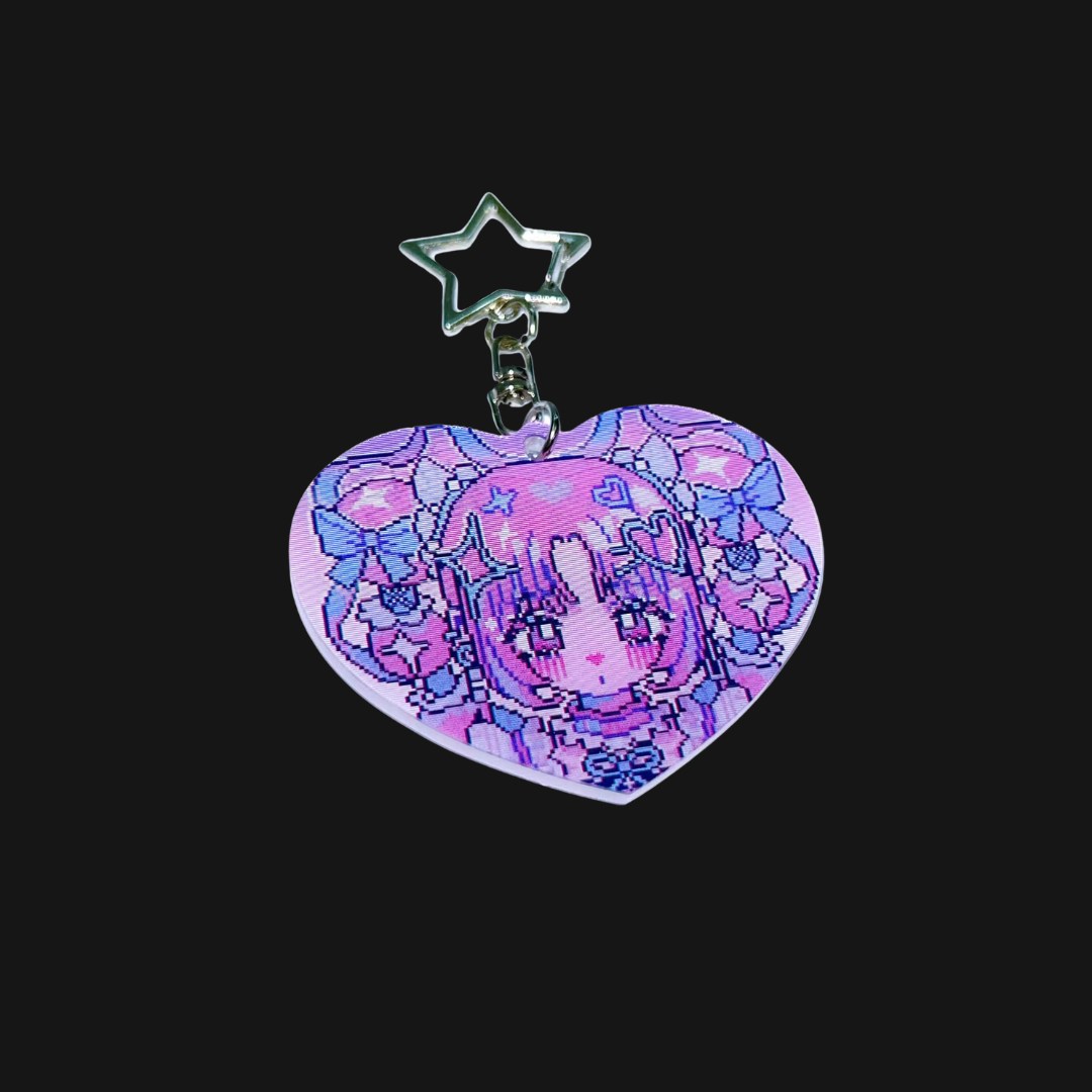 ANARRATOR - Love Link Lenticular Keychain