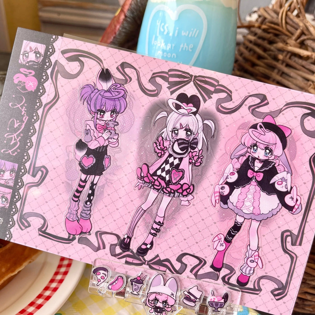 LIN QIQI - WONDERLAND BEGINS STICKER SHEETS