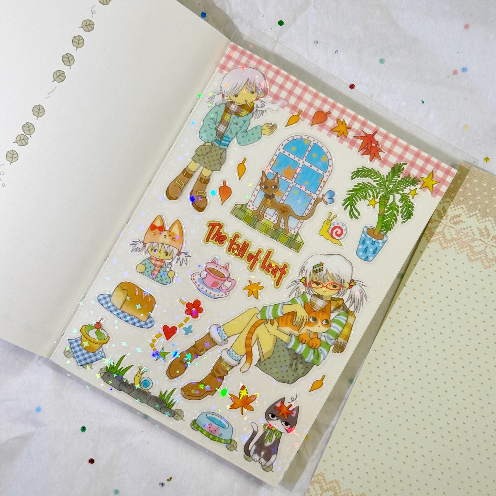EAT HOT X OOOCTOPUS - Snail-Shell Life Sticker Sheet