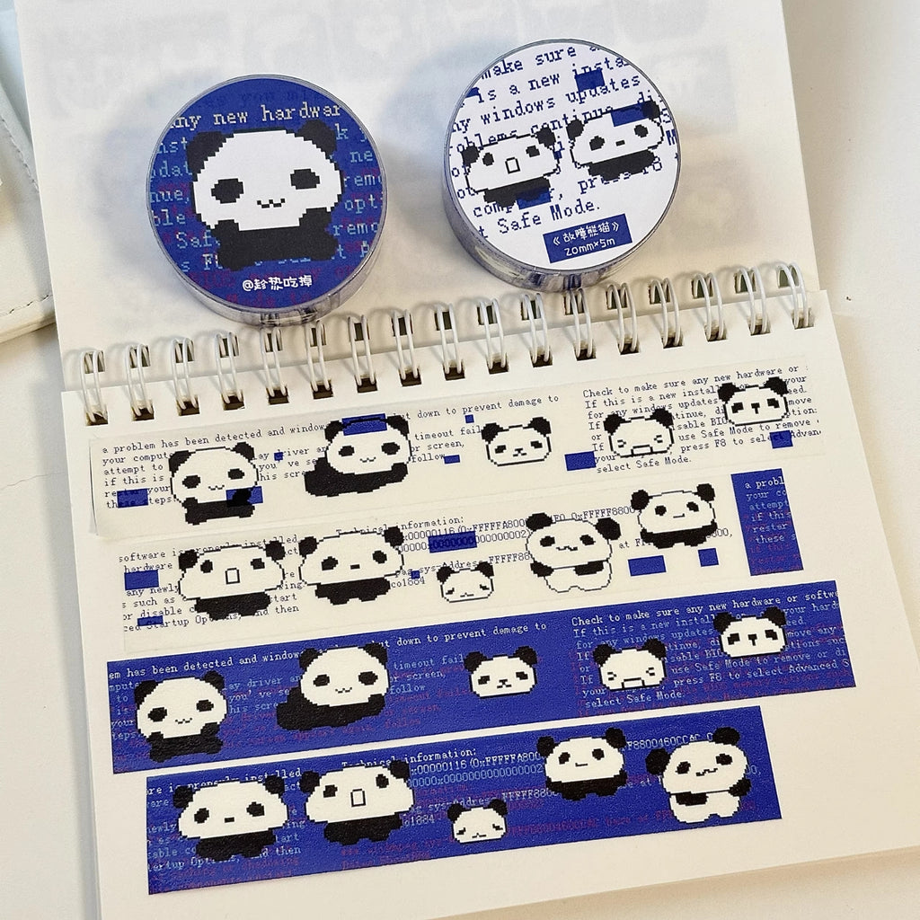 EAT HOT - ERROR PANDA STICKER ROLL