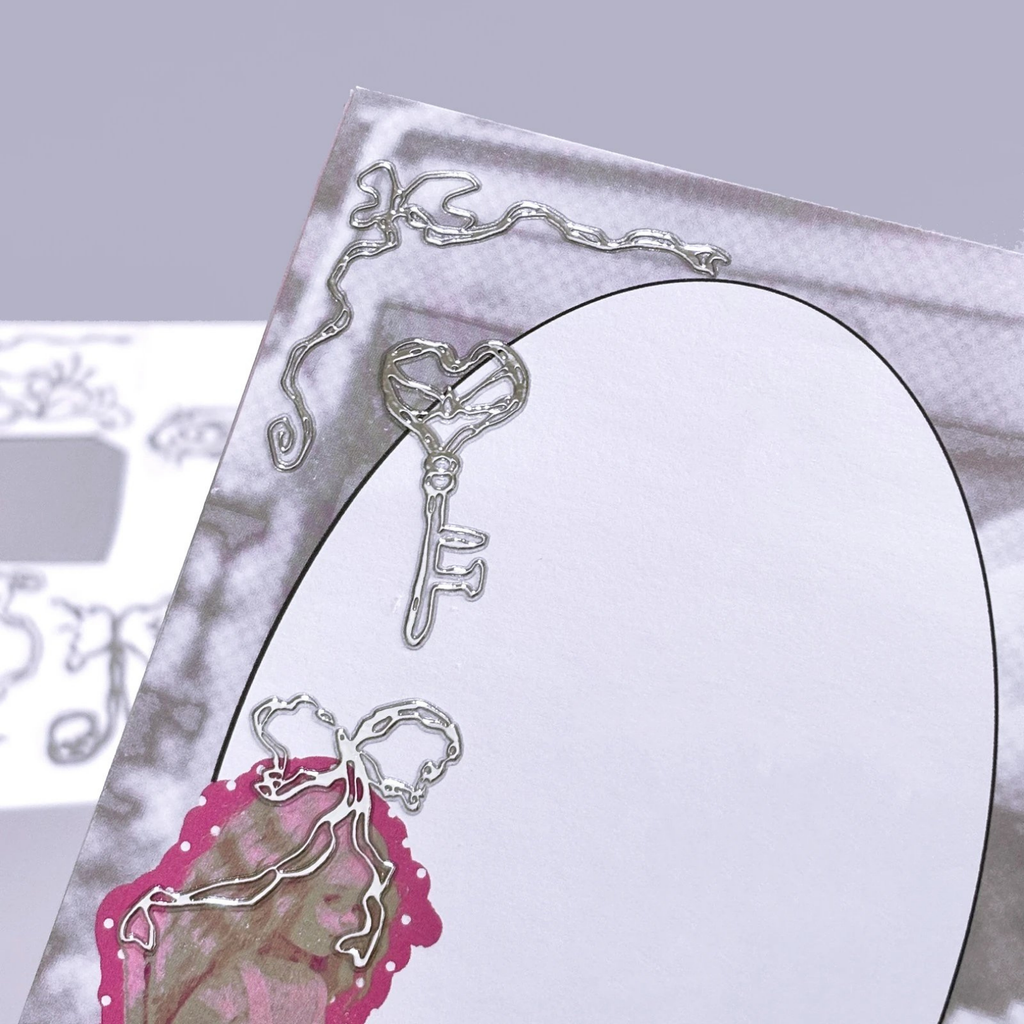 COCO TOOTH - LOST ITEMS SILVER FOIL STICKER SHEET
