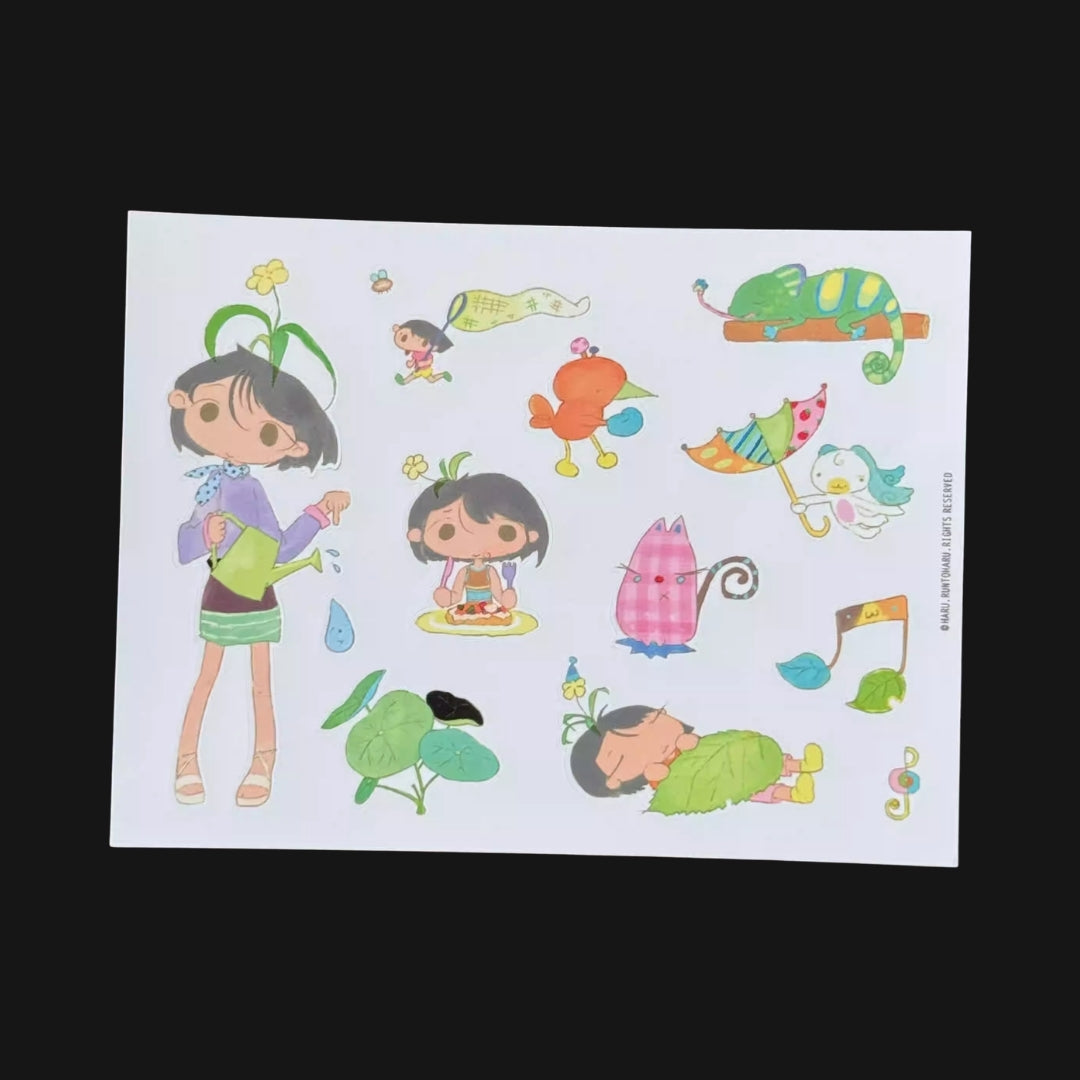 RUN TO HARU - PLANT FAIRY STICKER SHEET