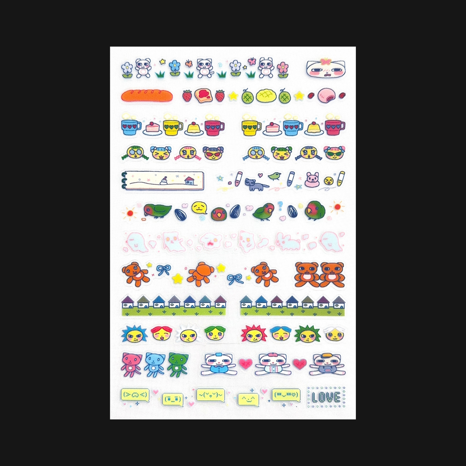 SODDERRORS - Waiting In Line Sticker Sheet