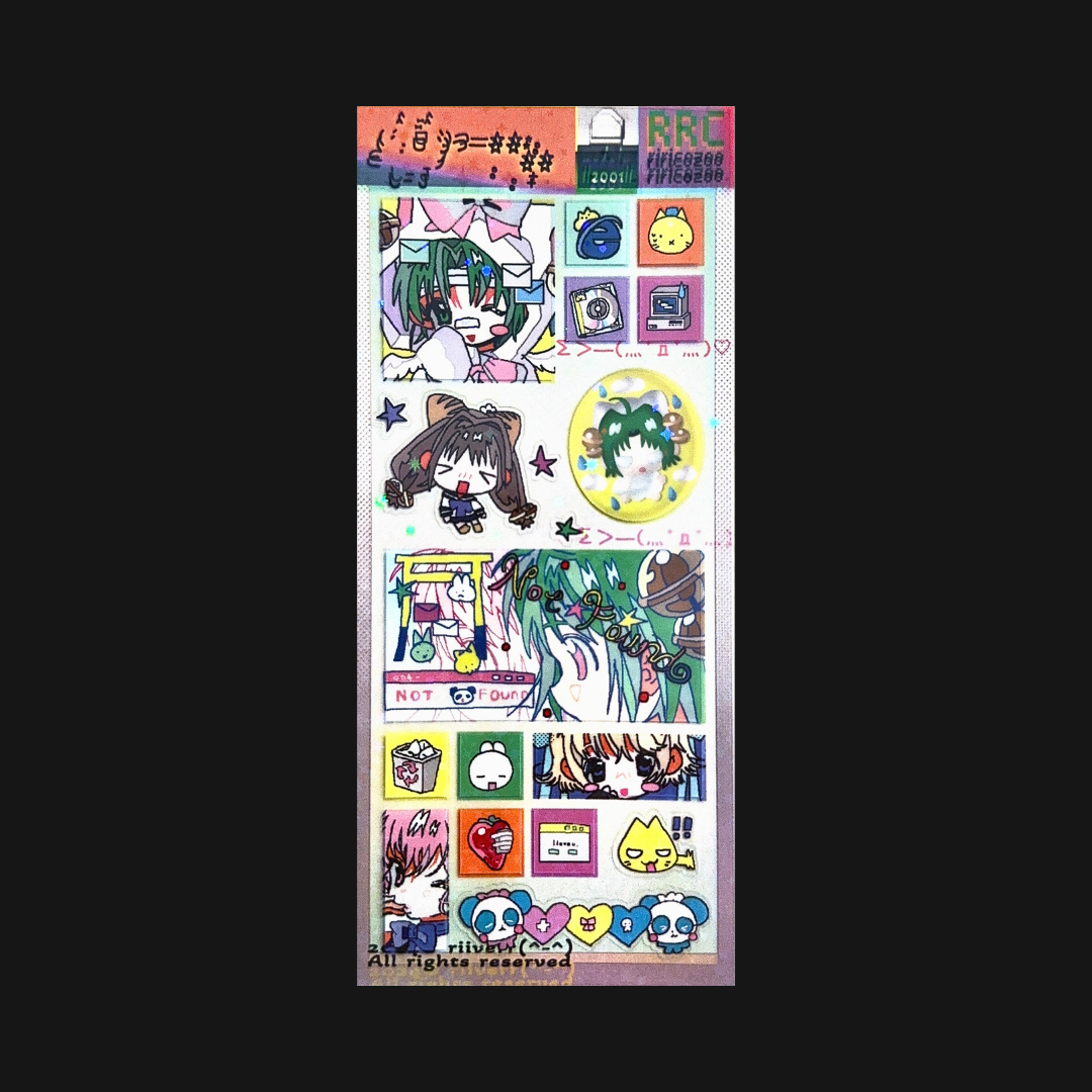Riricozoo - Bell Catgirl Sticker Sheet