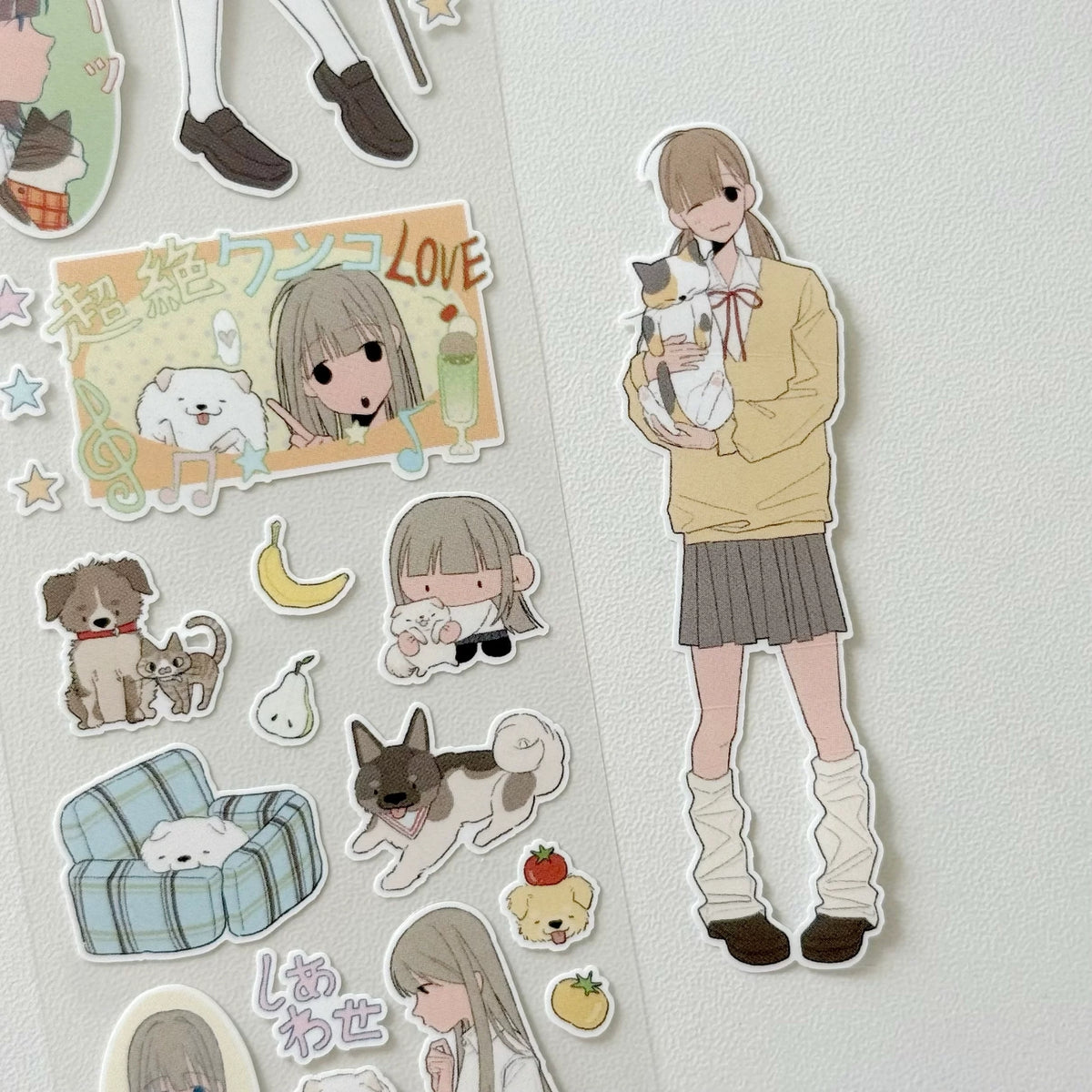 UNDERWATER - CAT DOG DAILY STICKER ROLL