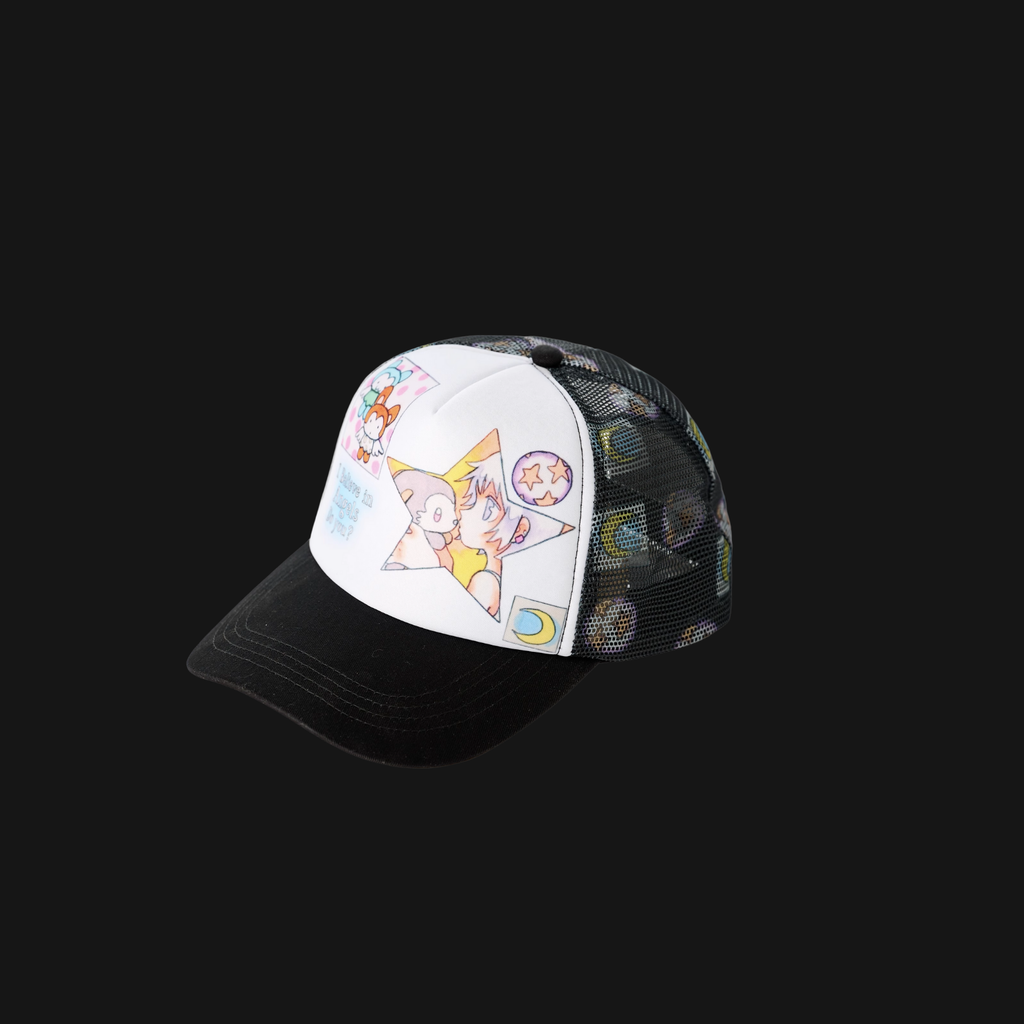 Oliwa x Blackberry - Game Angel Trucker Hat