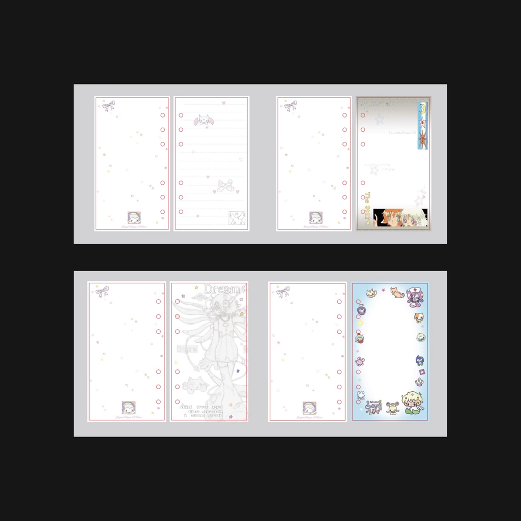 OLIWA x CHUGGING YOGURT - STAR GIRL A6 BINDER PACK