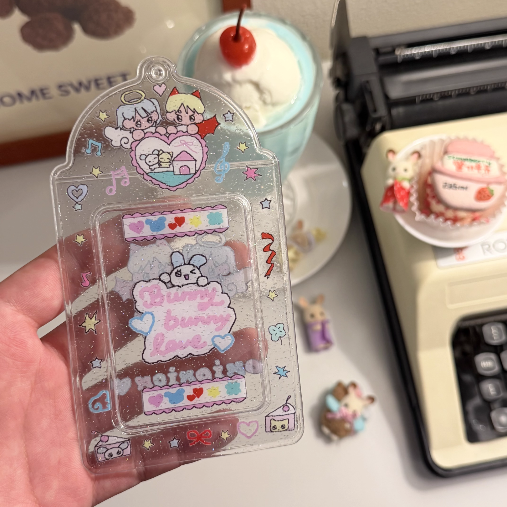 CREAMHONEY X ONIONION - BUNNY BUNNY LOVE PC HOLDER