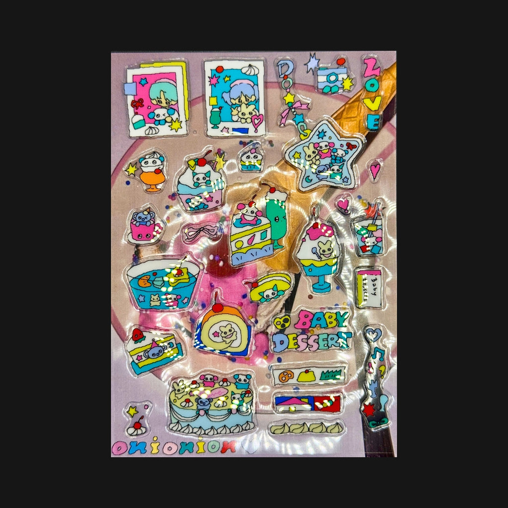 Creamhoney x Onionion - Baby Dessert Sticker Sheet