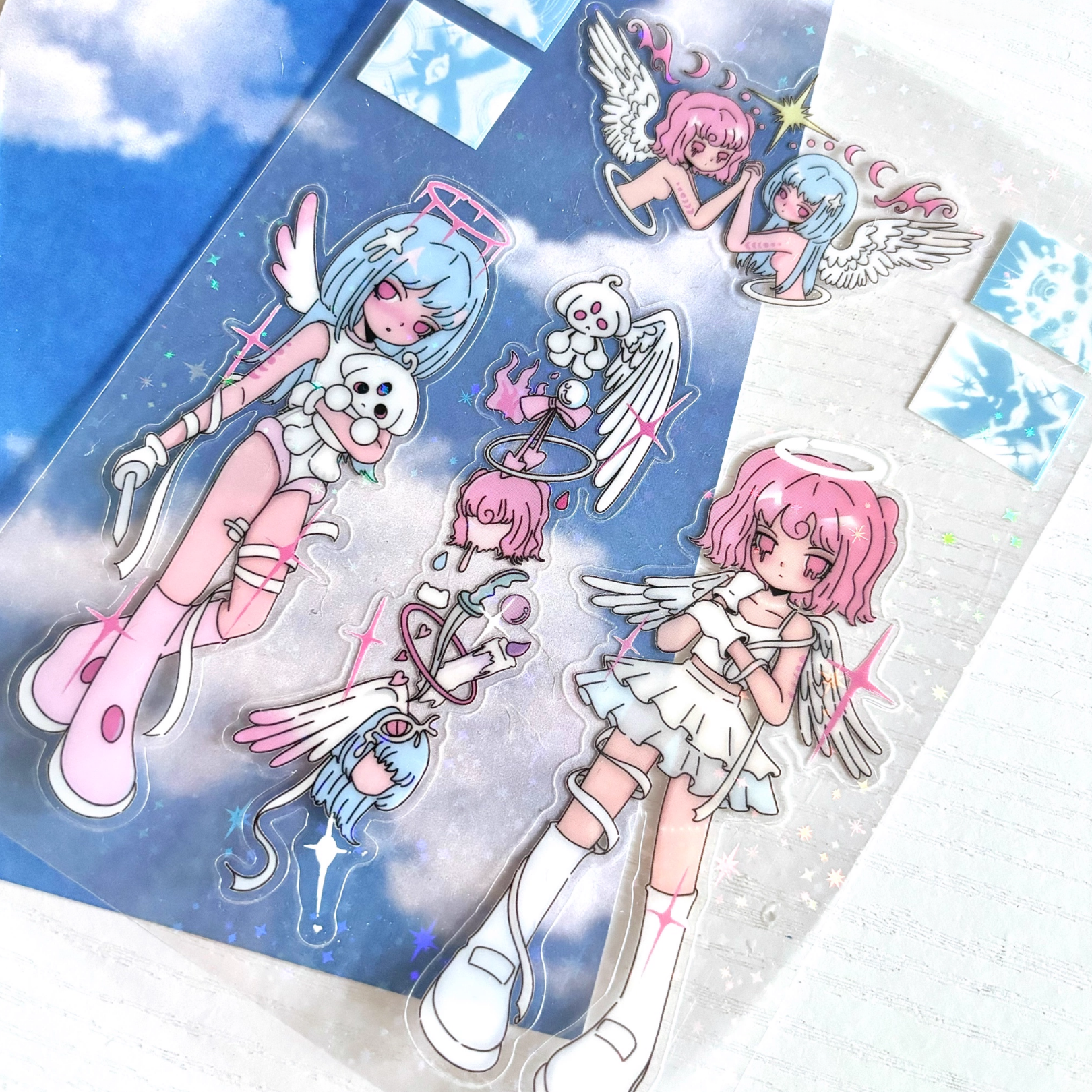 MATU - The Angels Say Character Sticker Sheet