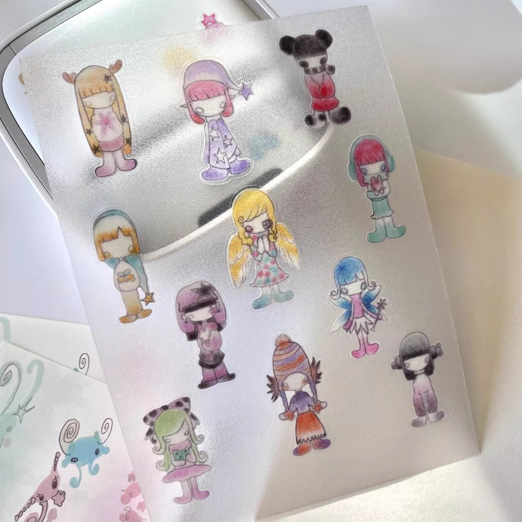 AGNELLO - Q GIRL VOL.2 STICKER SHEET