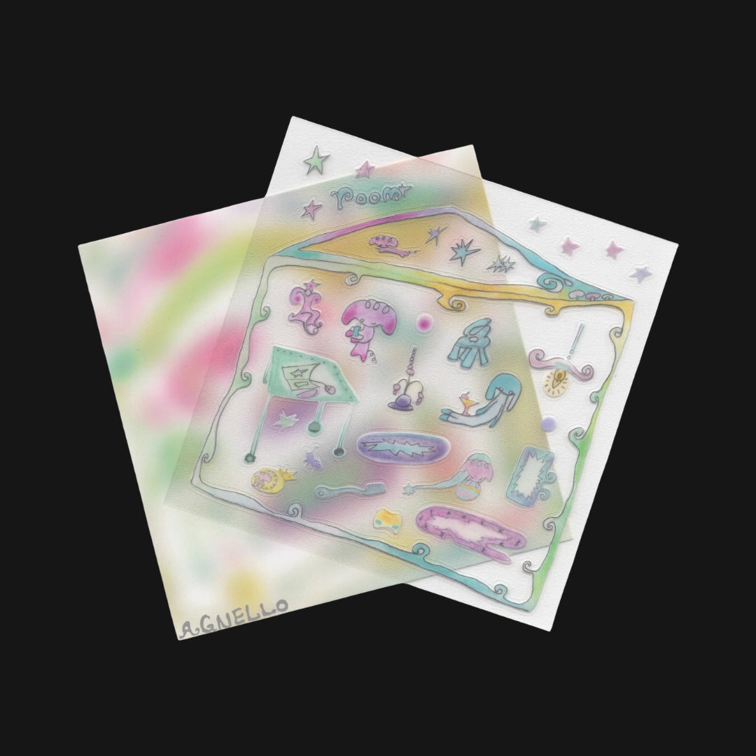 Agnello - Chuachua's Room Sticker Sheet