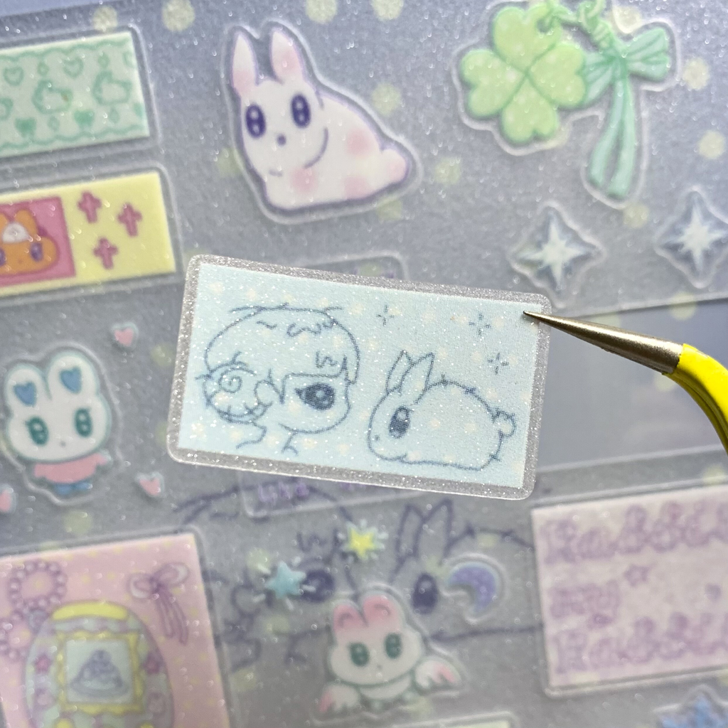 BOTANICOO - RABBIT MY RABBIT STICKER SHEET