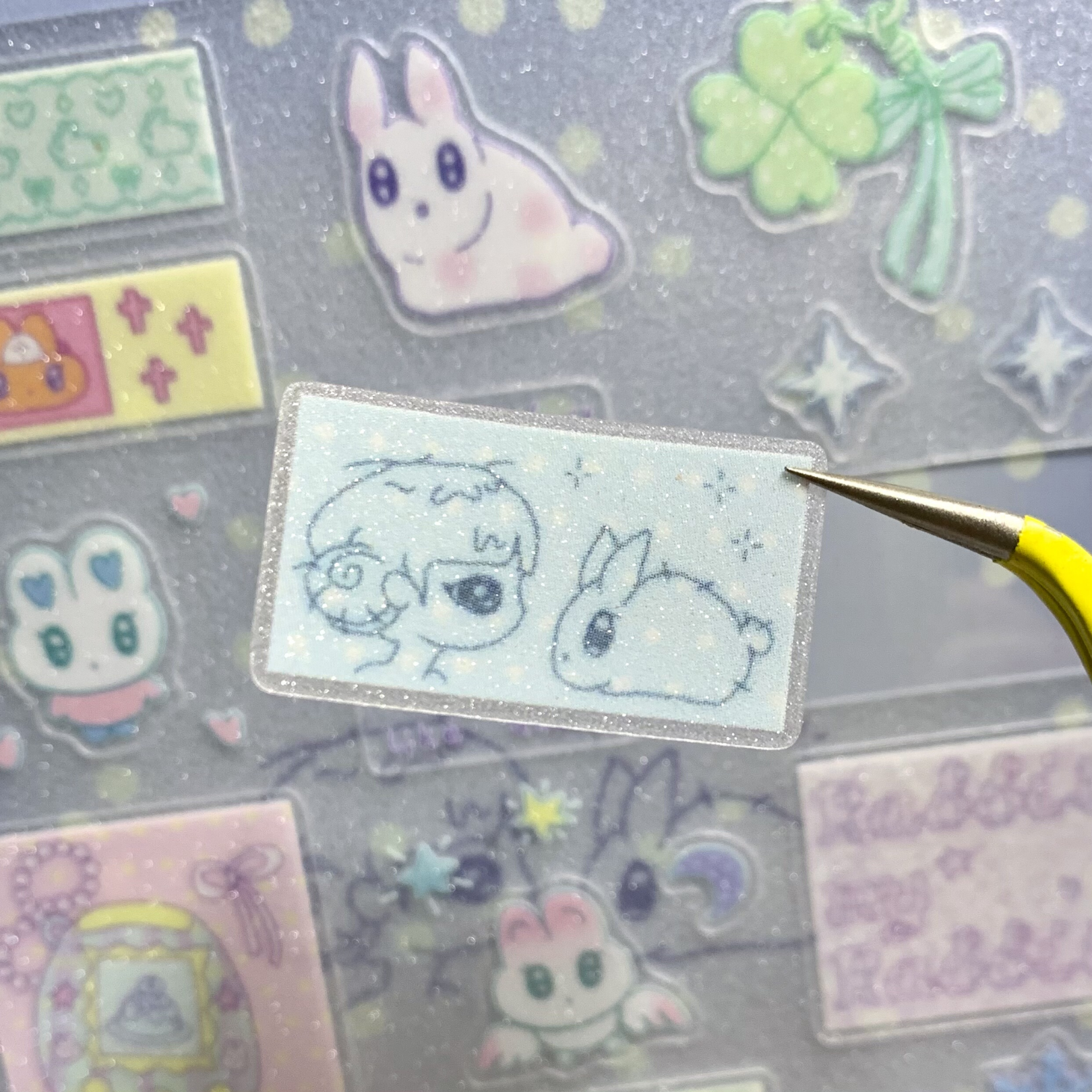 BOTANICOO - RABBIT MY RABBIT STICKER SHEET