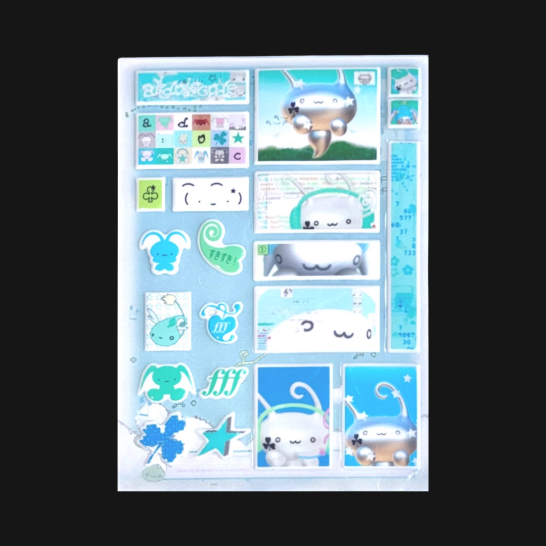 ALLDOLLSCODE - oᴗOಣ STICKER SHEET