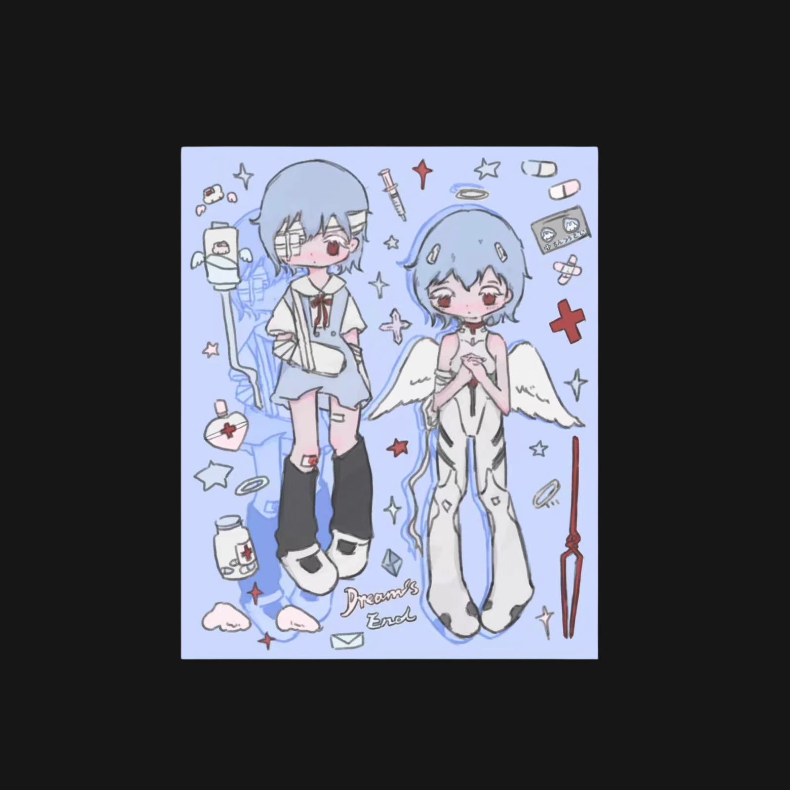 Bunny Club - Dream's End Sticker Sheet