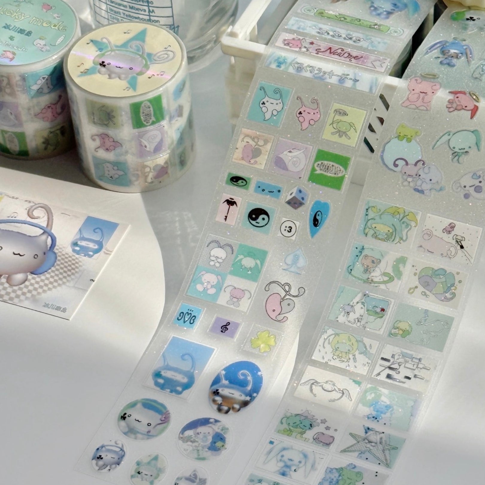 ALLDOLLSCODE - LUCKY MODE STICKER ROLL