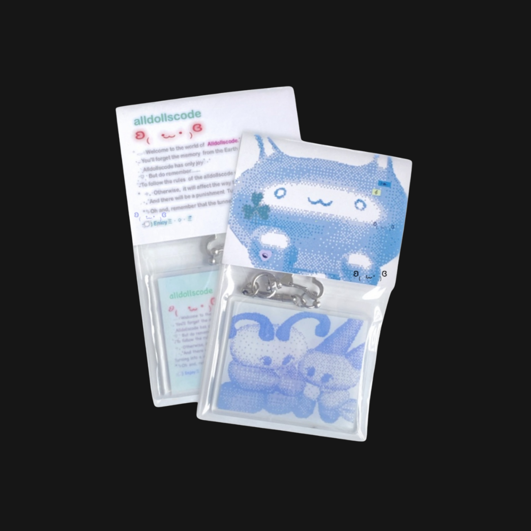 Alldollscode - #33 Double Sided Acrylic Keychain