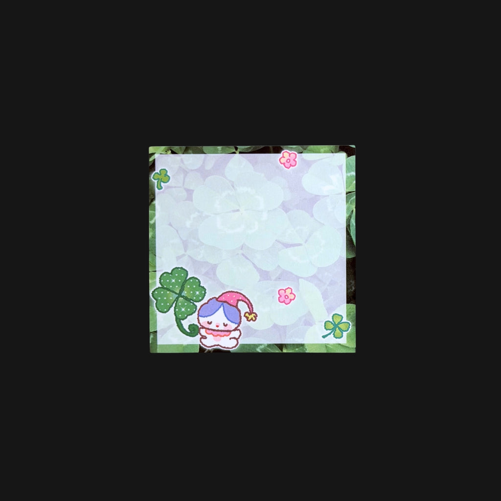 NIO BIUM X ONIONION - LUCKY CLOVER MEMO PAD