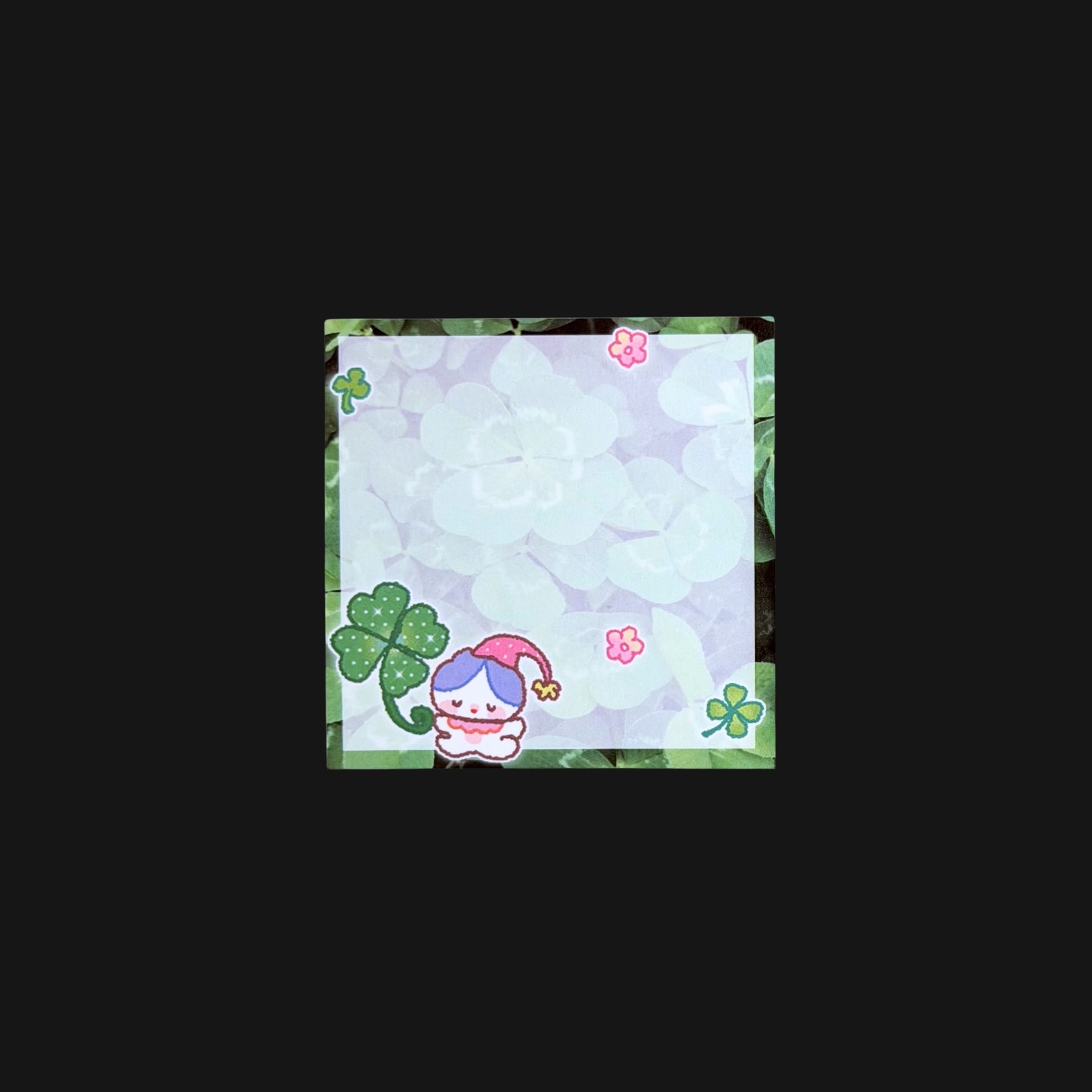 NIO BIUM X ONIONION - LUCKY CLOVER MEMO PAD