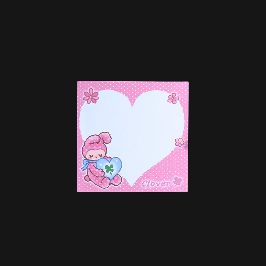 NIO BIUM X ONIONION - LUCKY CLOVER MEMO PAD