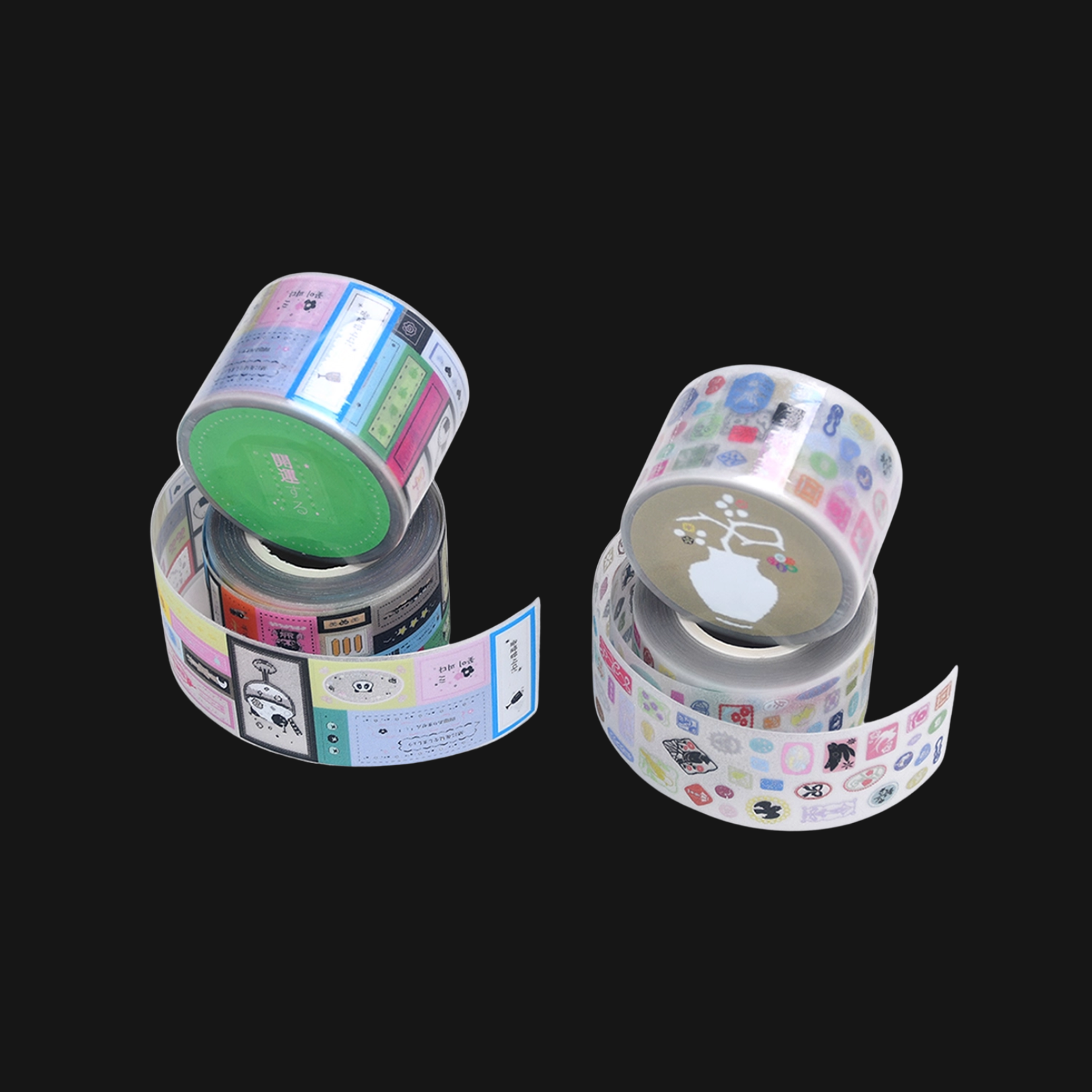 GALACTIC MESSENGER - SHOWA STAMP STICKER ROLL
