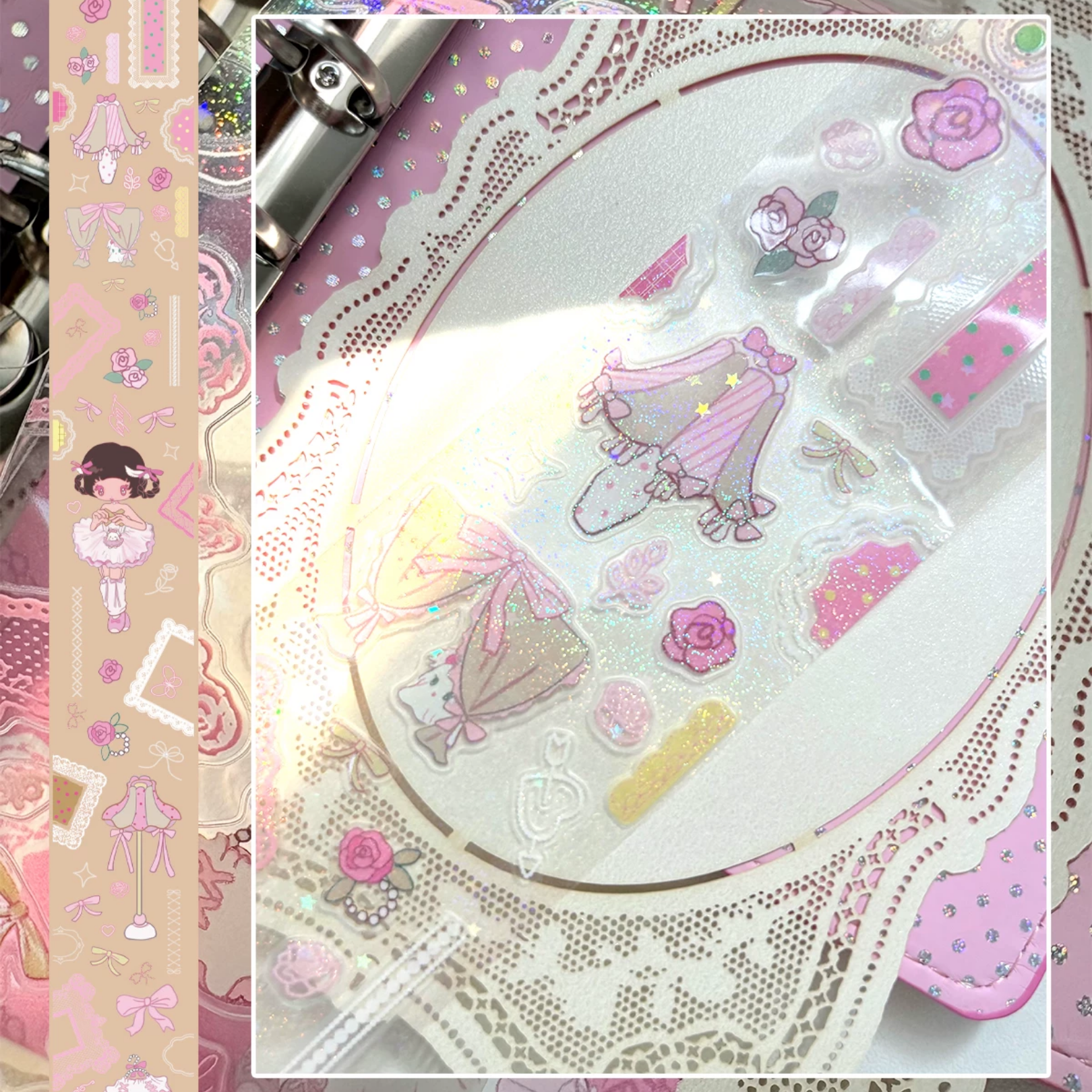 SUNONEBIRD X SHISHIHSHOP - BALLET SHISHIH STICKER ROLL