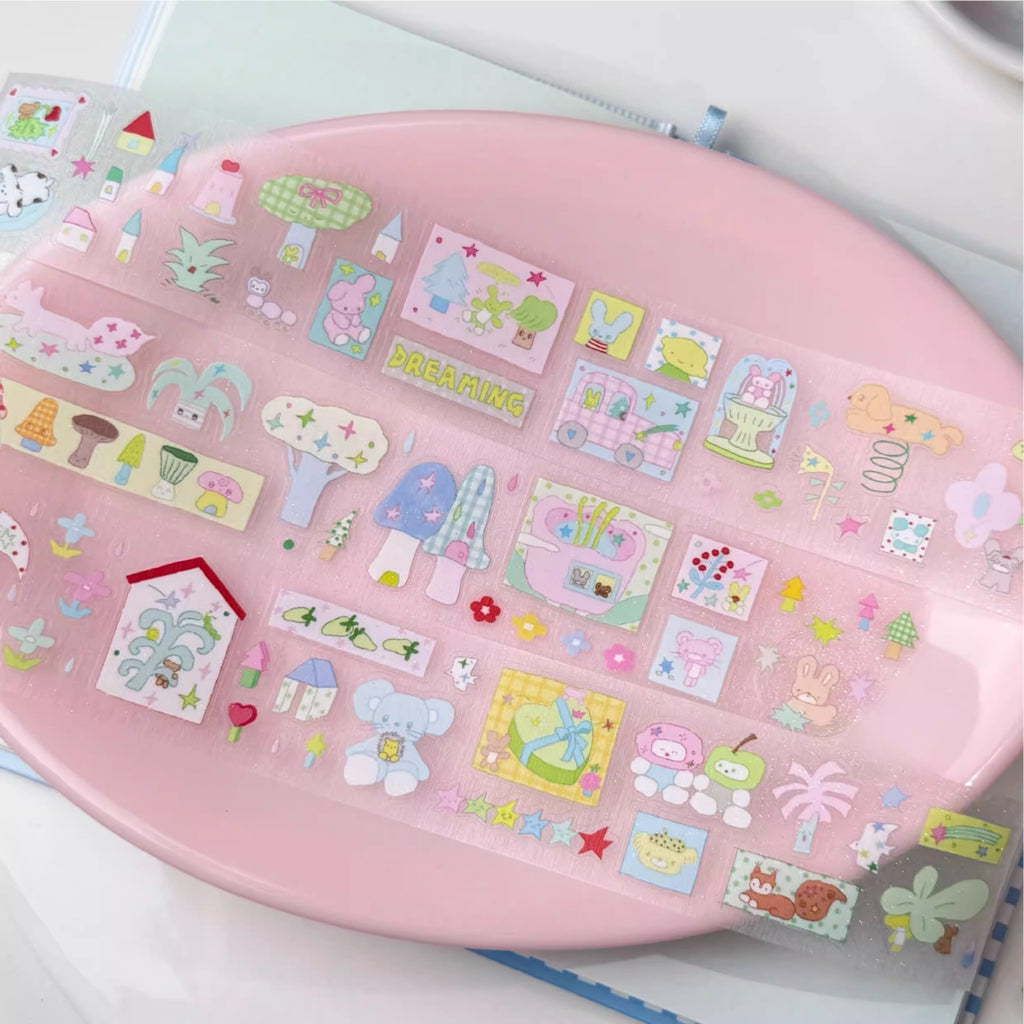 CAPSULE - GRASSLAND STICKER ROLL