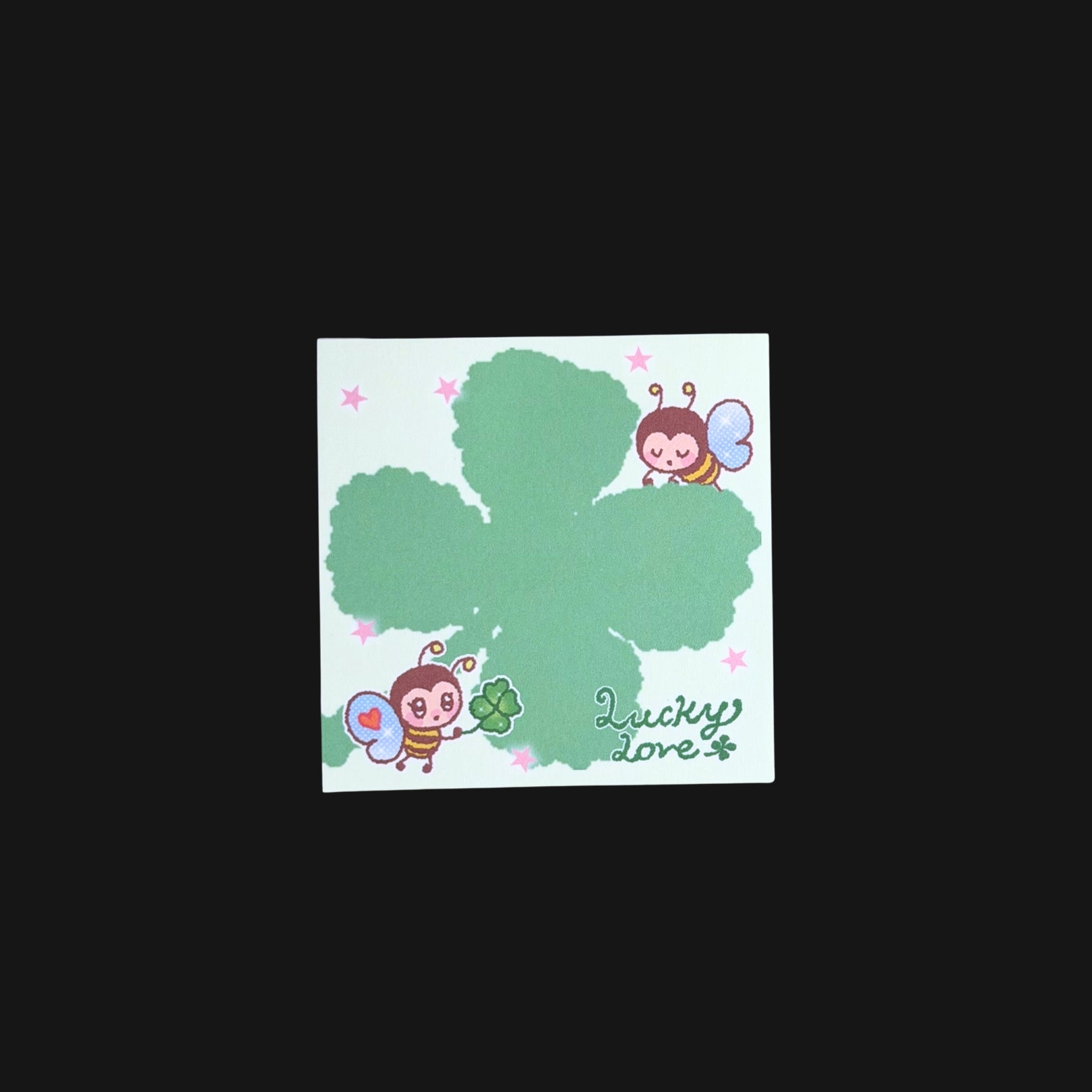 NIO BIUM X ONIONION - LUCKY CLOVER MEMO PAD