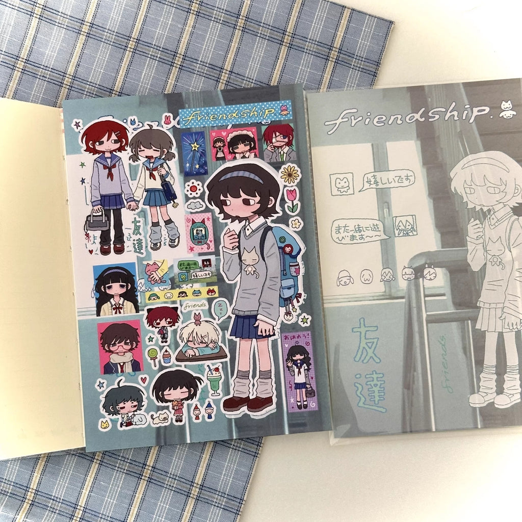EAT HOT - LONG LIVE FRIENDSHIP STICKER SHEET