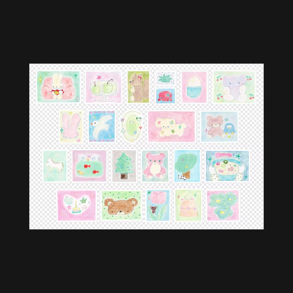 CAPSULE - FOREST FRAME STICKER ROLL