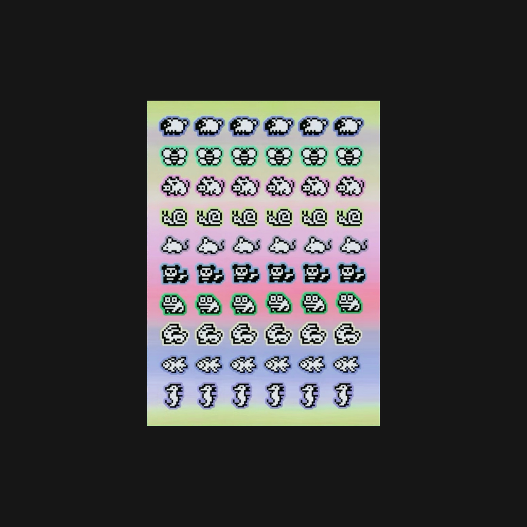 Combustible Tears - Digital Pet Sticker Sheet