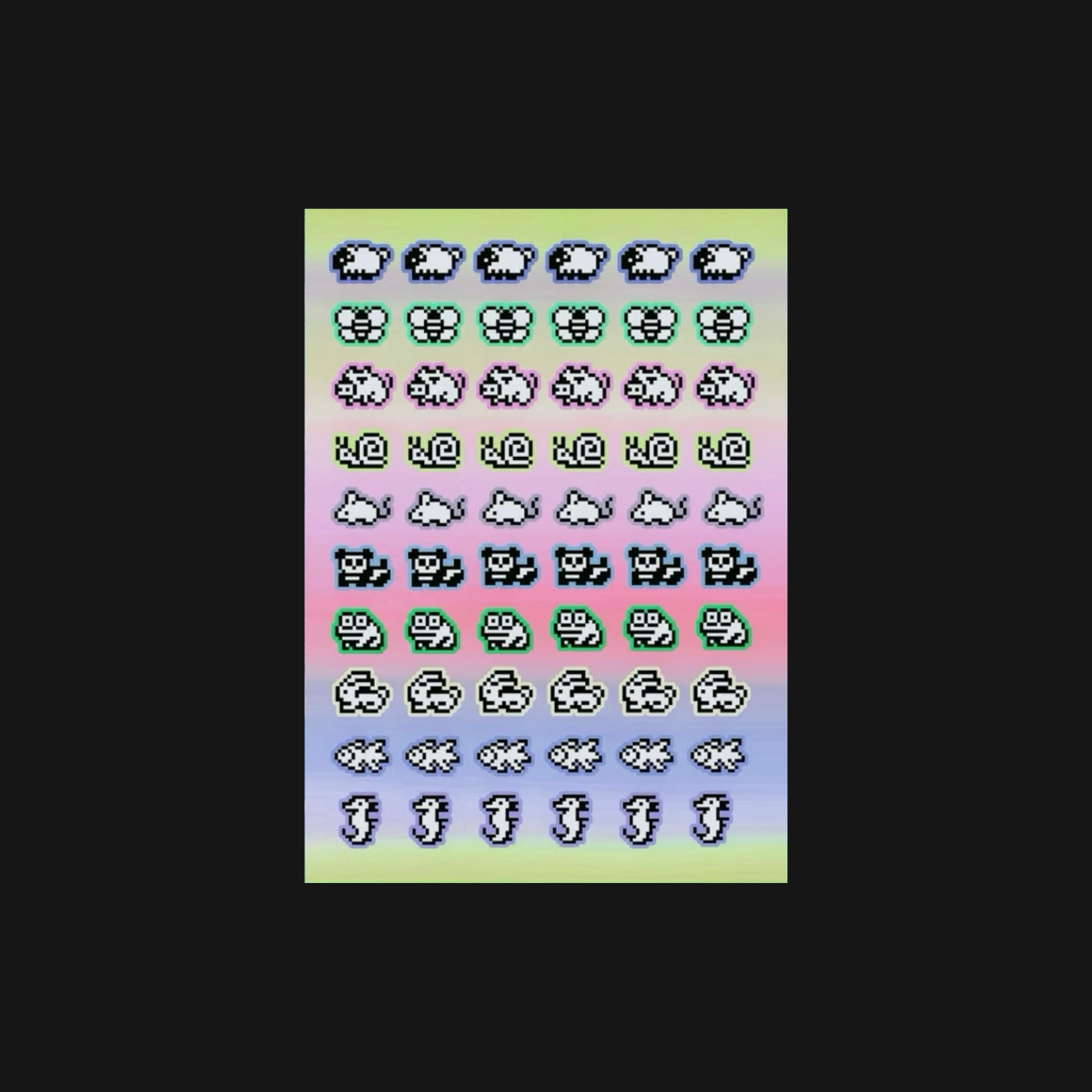 Combustible Tears - Digital Pet Sticker Sheet