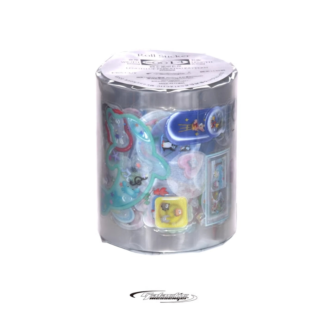 GALACTIC MESSENGER - 0014 STICKER ROLL