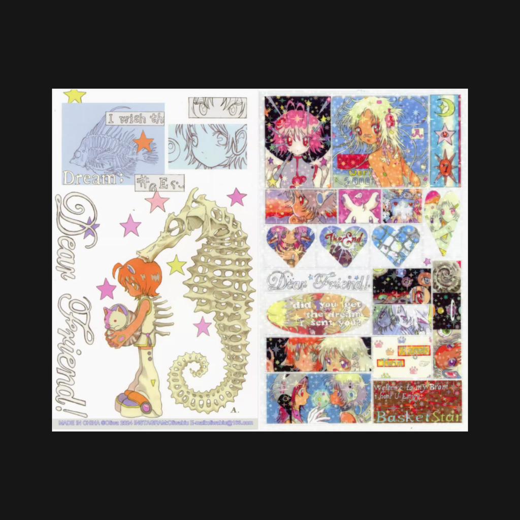 Oliwa - Dear Friend Sticker Sheet