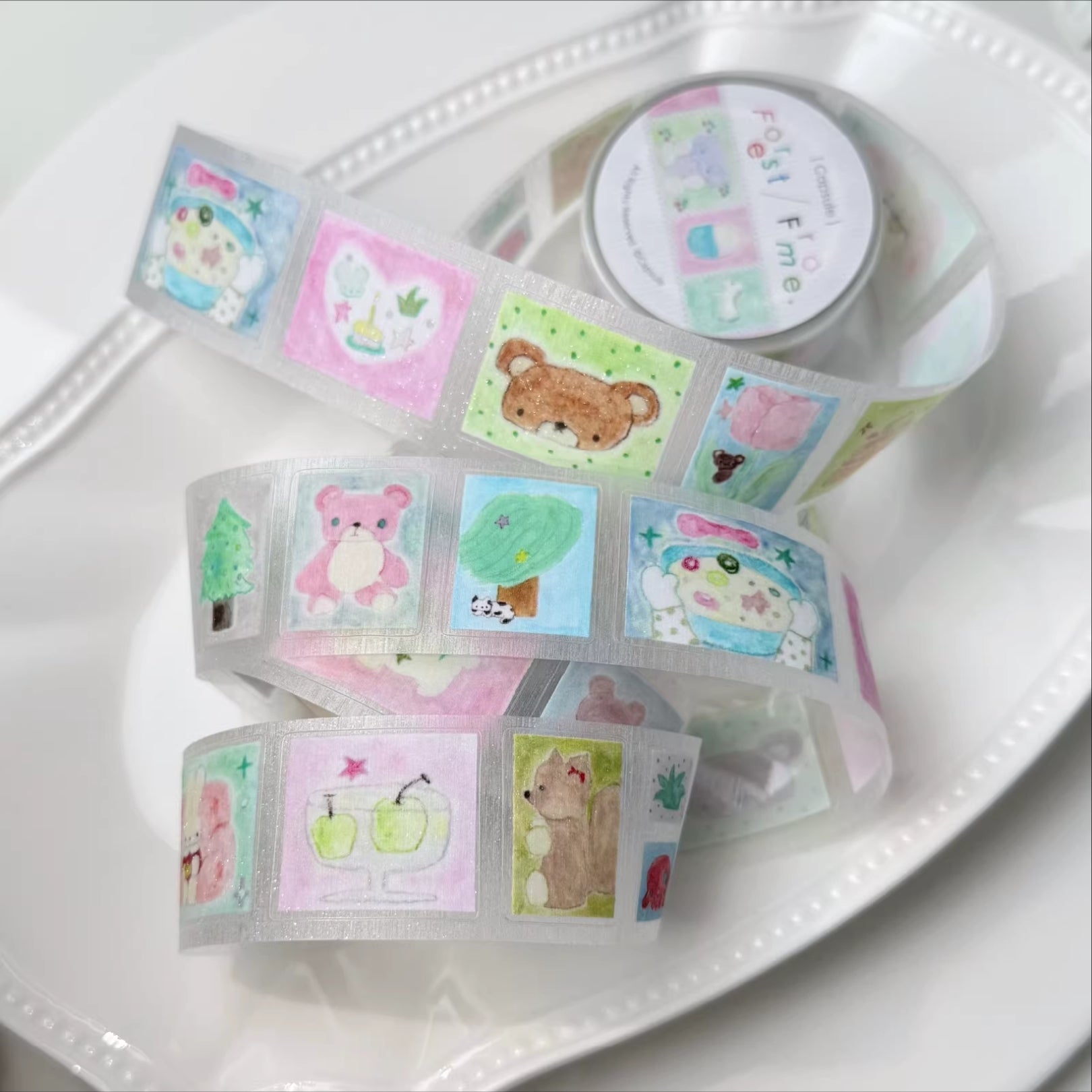 CAPSULE - FOREST FRAME STICKER ROLL