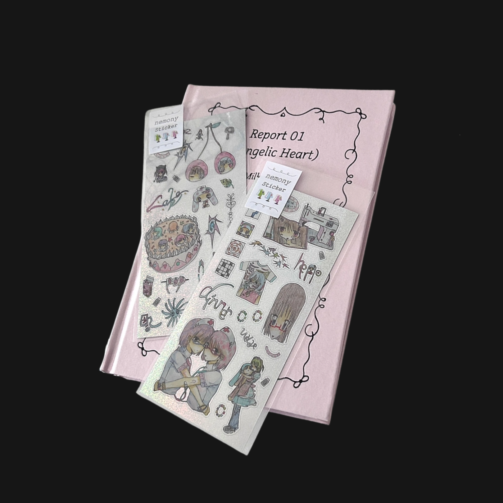 NEMONY - CAKE STICKER SHEET