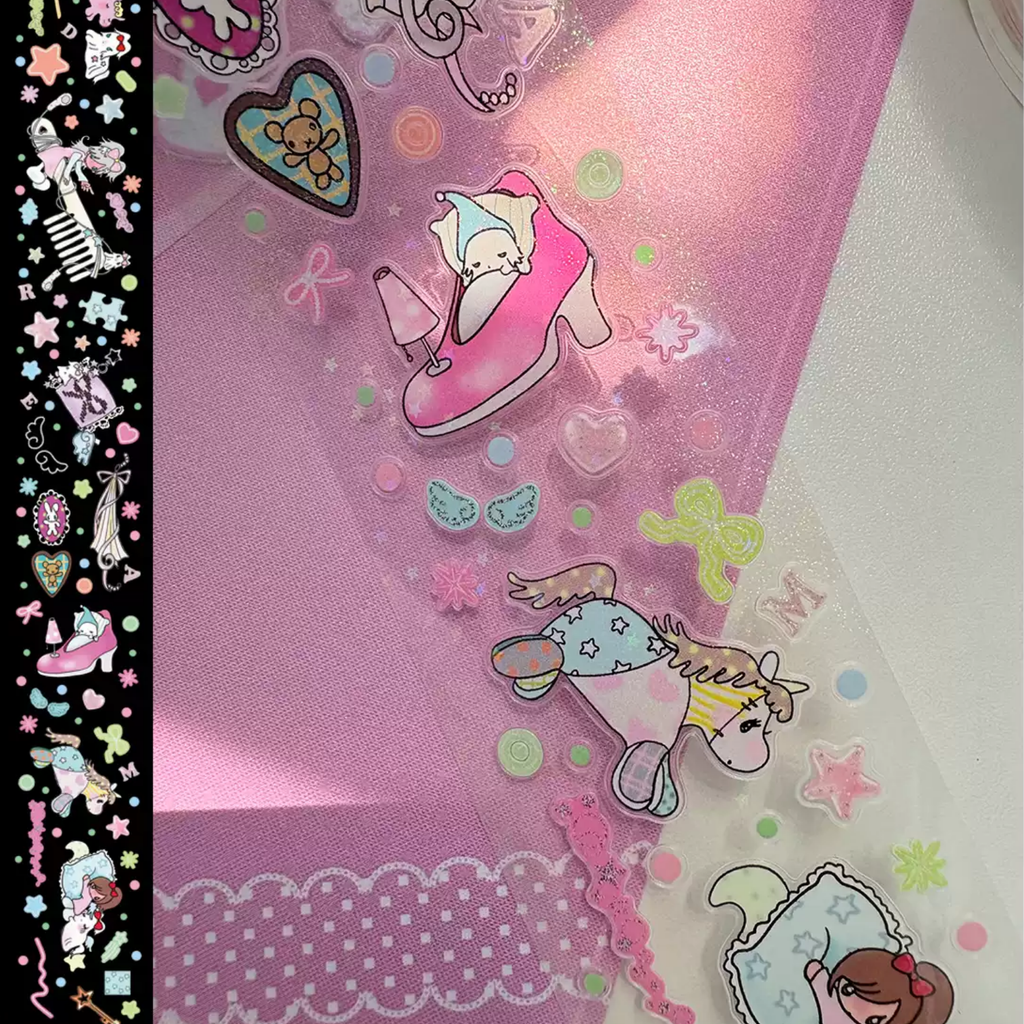SUNONEBIRD X SHISHIHSHOP - SHISHIH HORSE STICKER ROLL