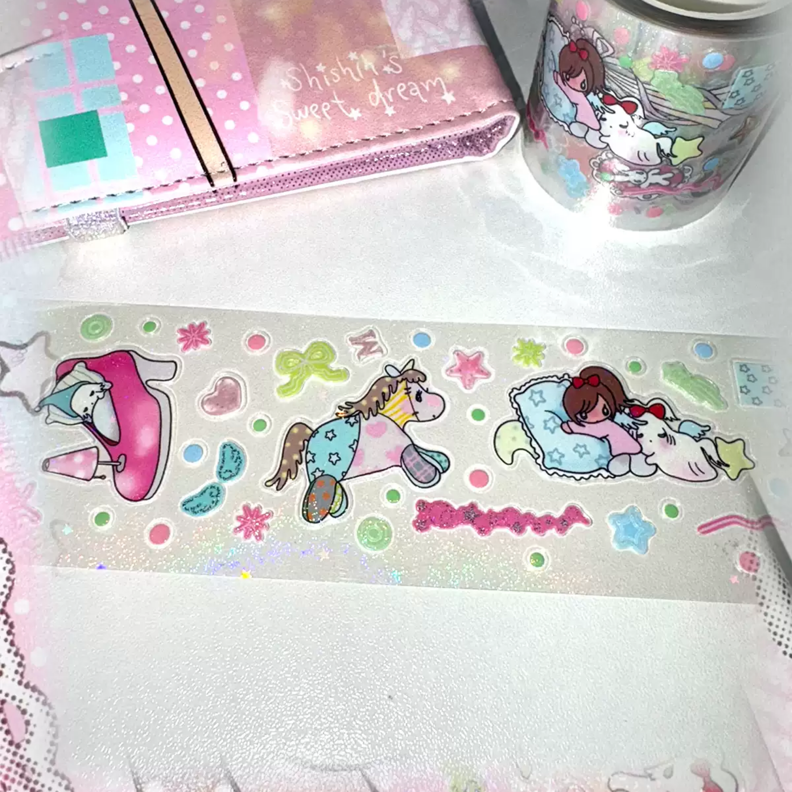 SUNONEBIRD X SHISHIHSHOP - SHISHIH HORSE STICKER ROLL