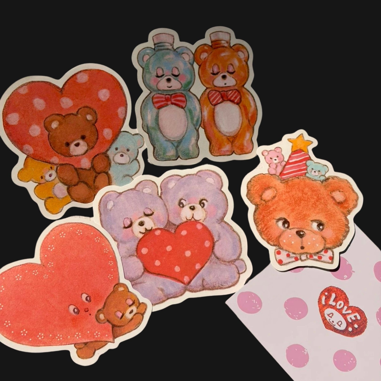 NIO BIUM - PARTY BEAR MEMO SHEET SET
