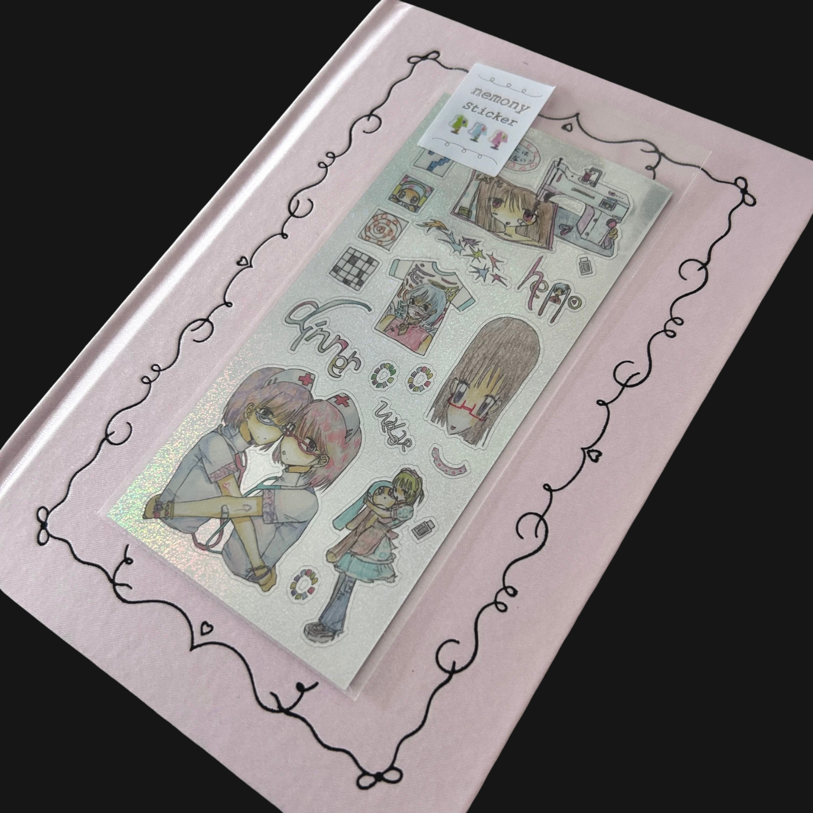 NEMONY - CAKE STICKER SHEET