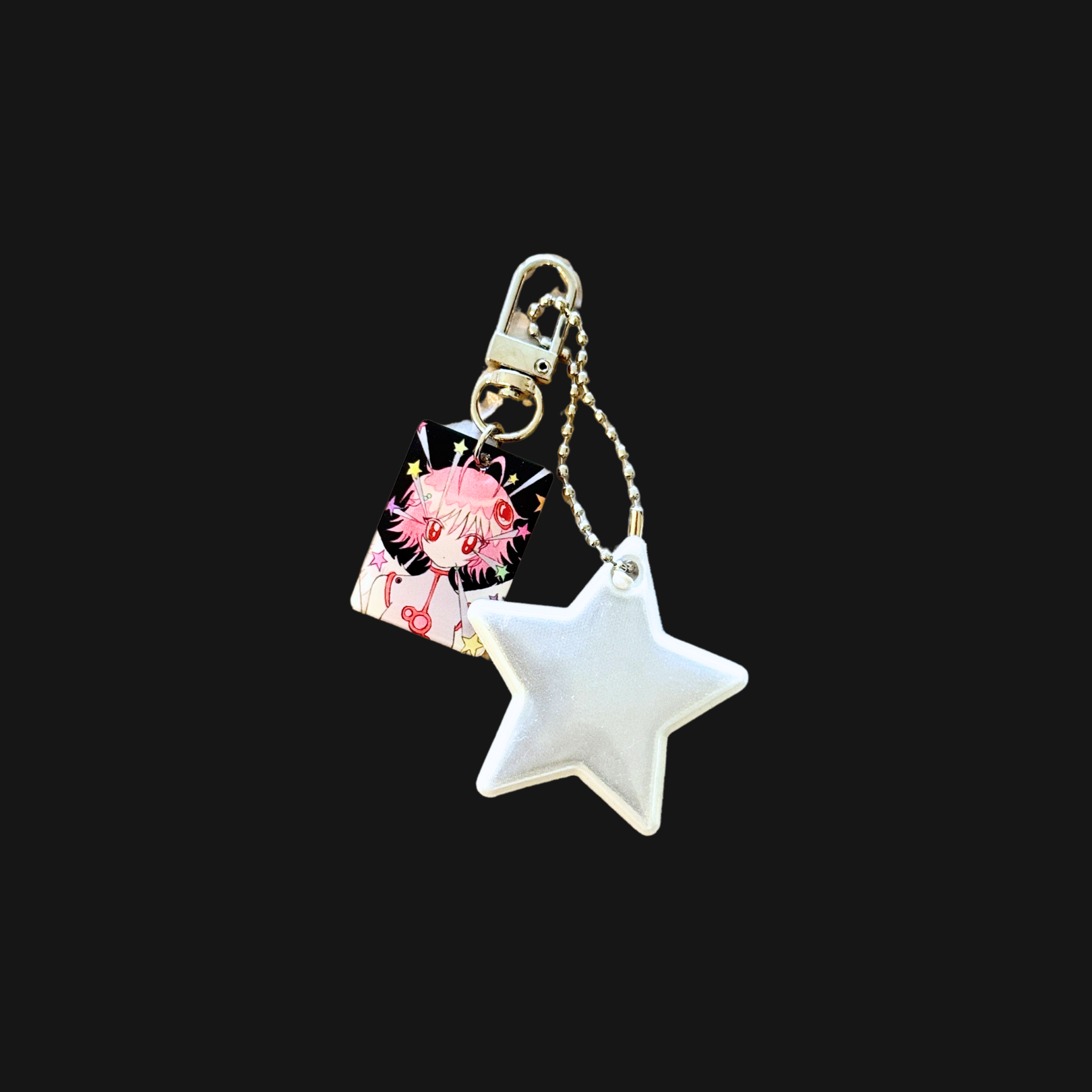 Oliwa x Chugging Yogurt - Girl Keychain
