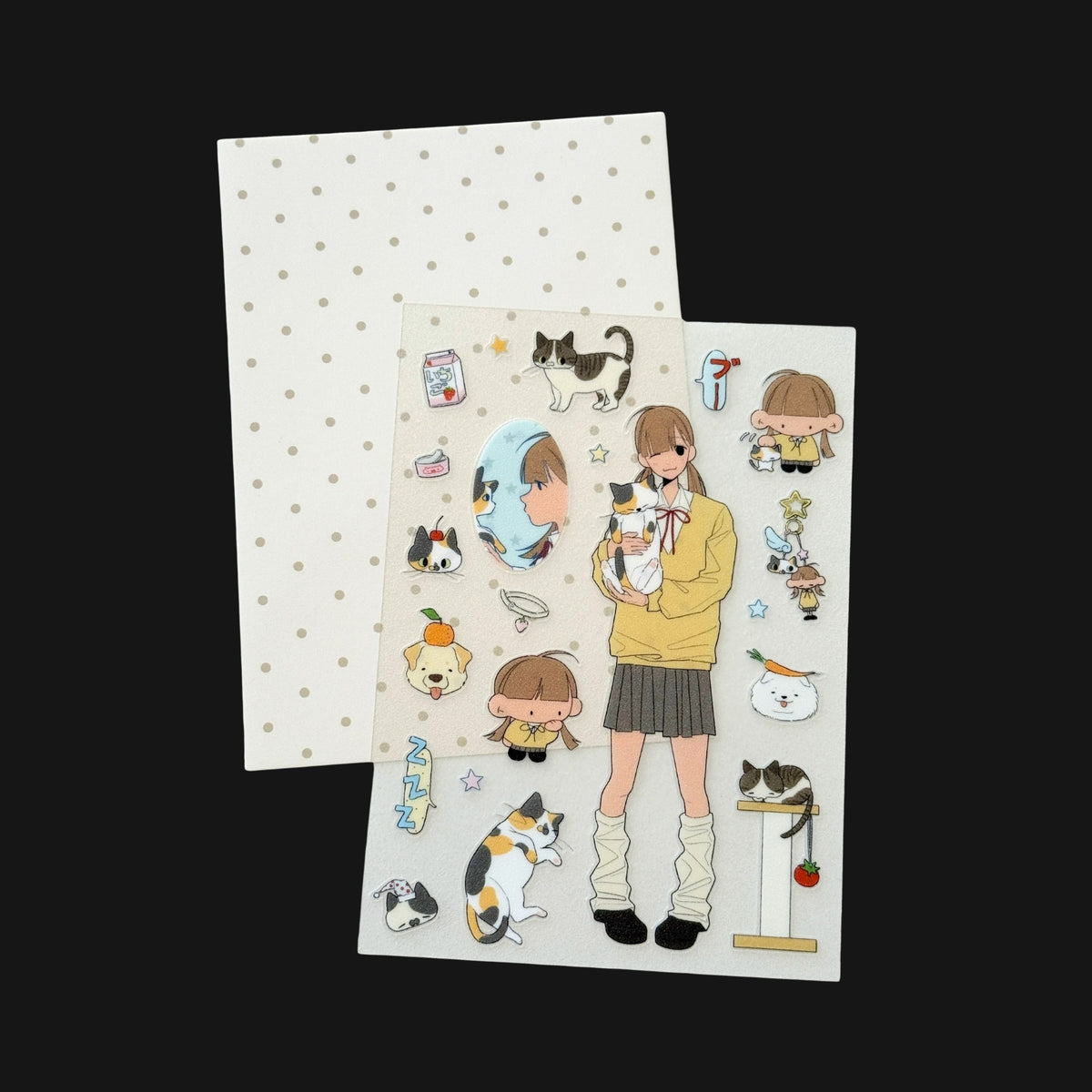 UNDERWATER - CAT DOG DAILY STICKER SHEET