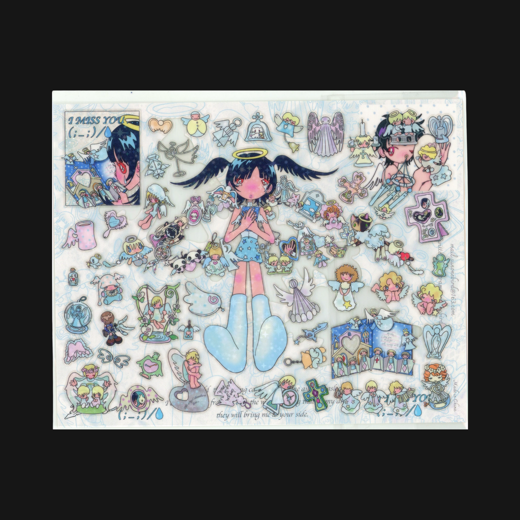 SUNONEBIRD - COLLECT EVERYTHING OF THE ANGEL STICKER SHEET