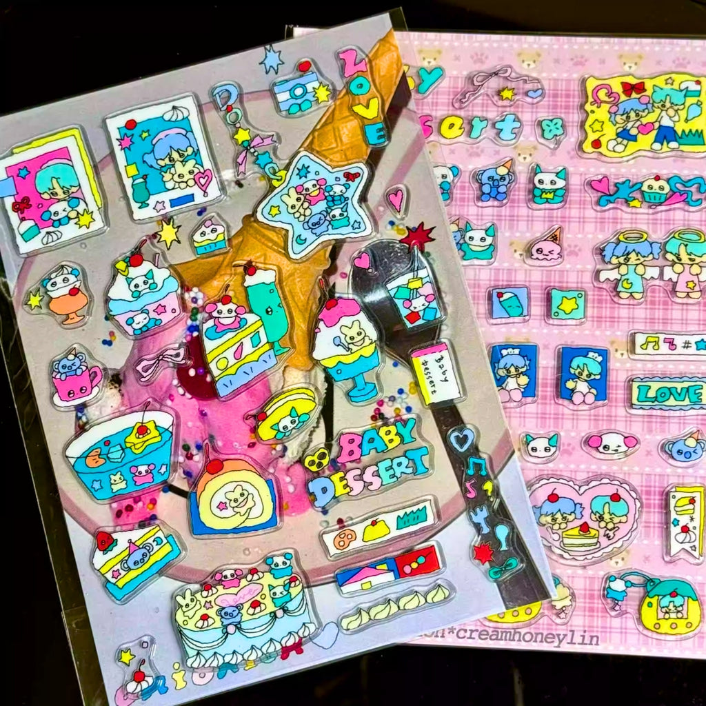 Creamhoney x Onionion - Baby Dessert Sticker Sheet