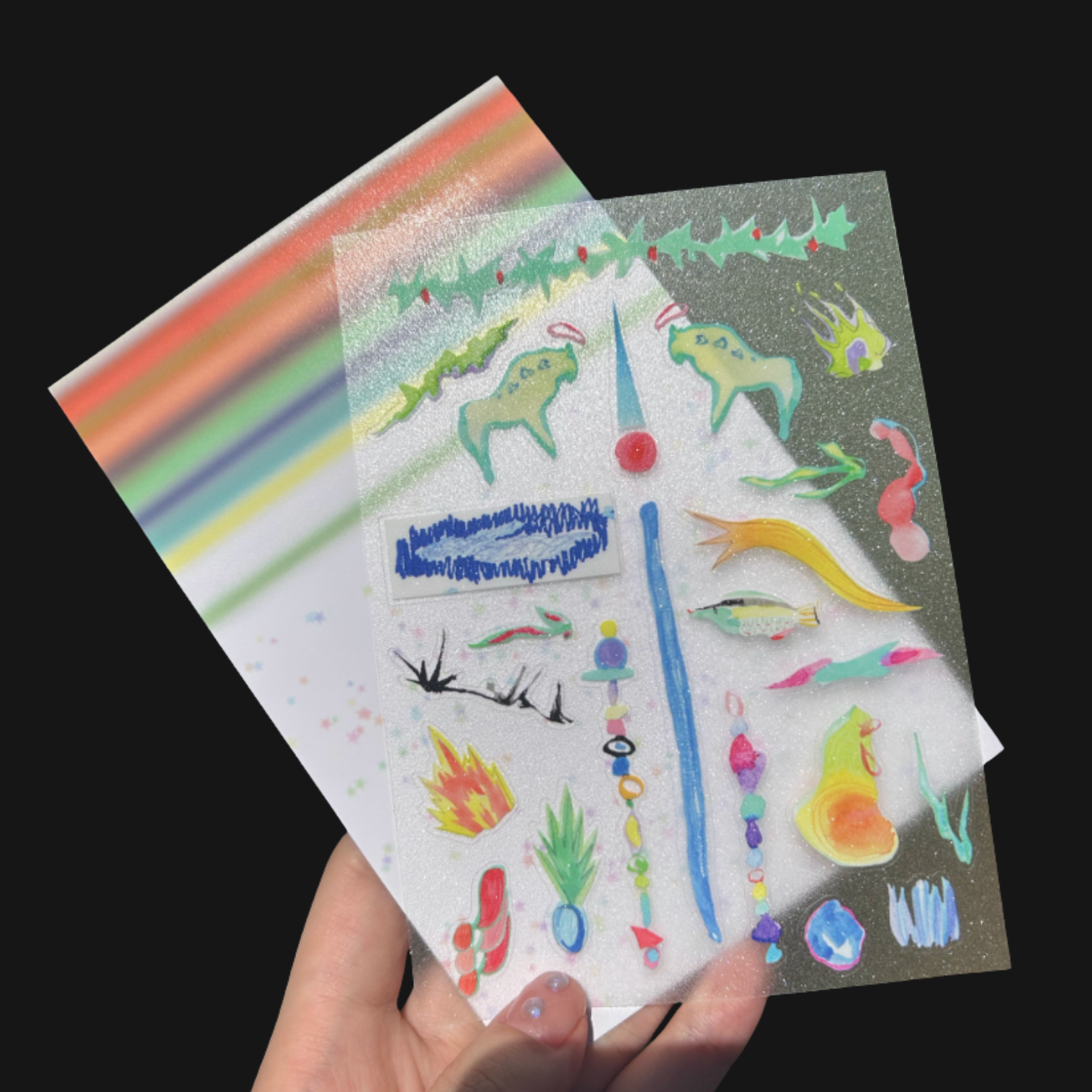 SANBENGZI - SHORT DAY STICKER SHEET