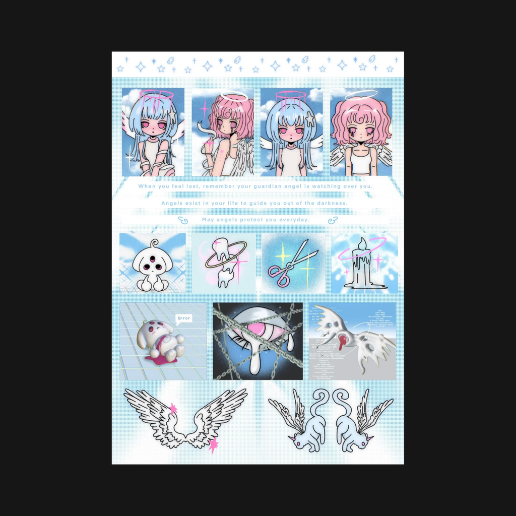 MATU - The Angels Say Sticker Sheet